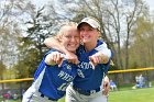 Softball vs Emerson 1  Wheaton College Softball vs Emerson in game 1 of a doubleheader. - Photo By: KEITH NORDSTROM : Wheaton, Softball